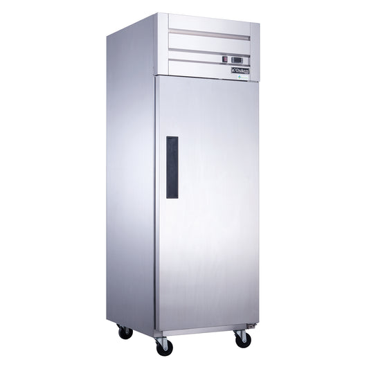 D28AF Commercial Single Door Top Mount Freezer in Stainless Steel