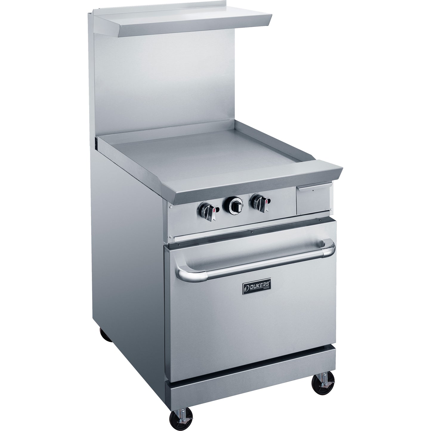 DCR24-GM 24″ Gas Range with 24″ Griddle