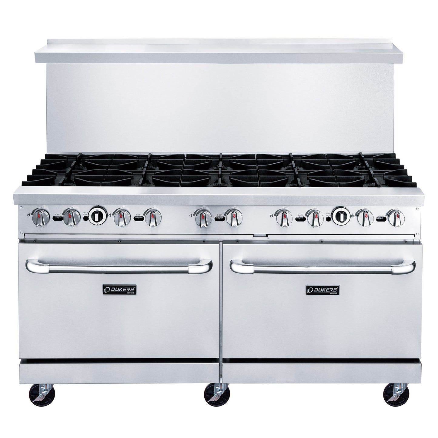 DCR60-10B 60″ Gas Range with Ten (10) Open Burners