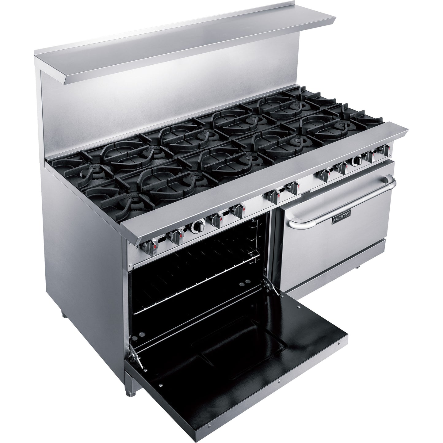 DCR60-10B 60″ Gas Range with Ten (10) Open Burners