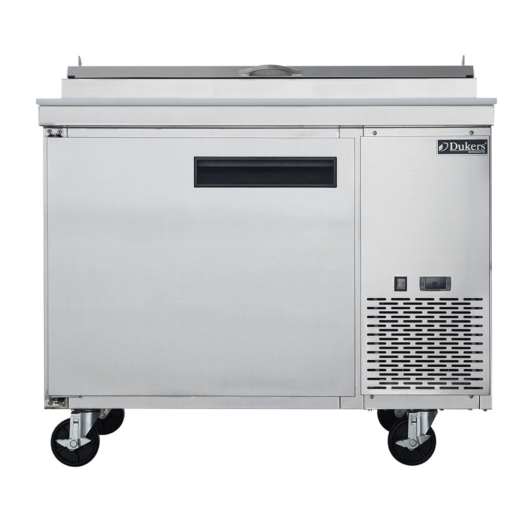 DPP44-6-S1 Commercial Single Door Pizza Prep Table Refrigerator